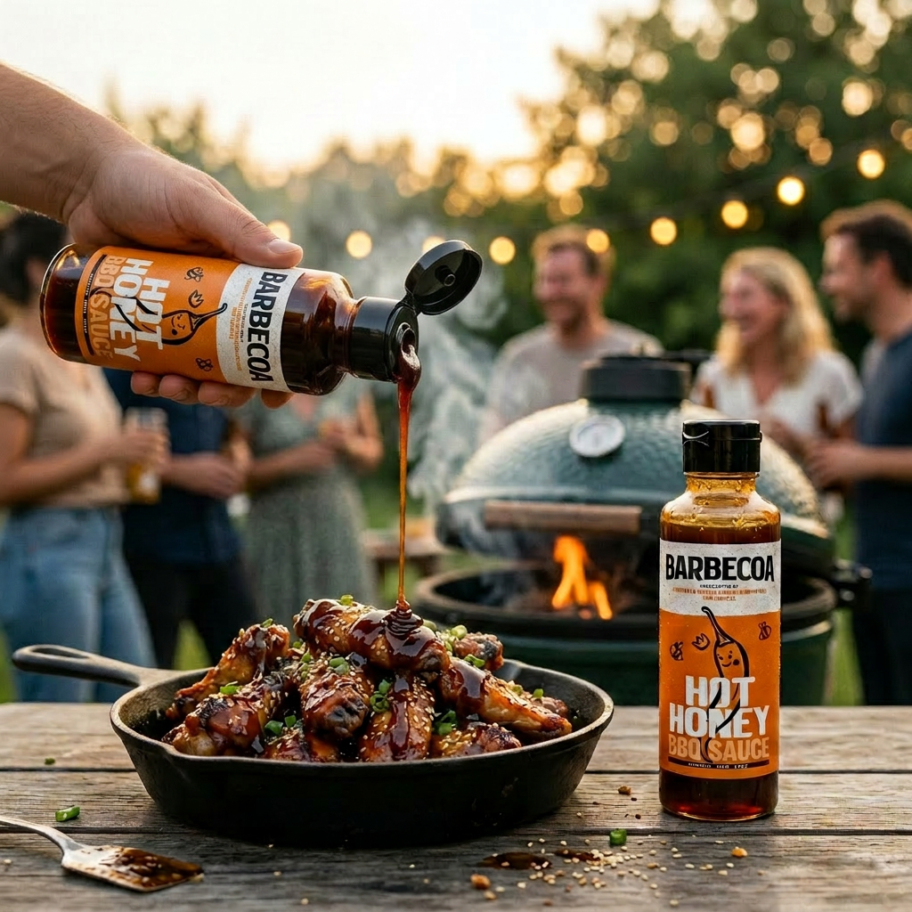 Hot Honey BBQ Sauce