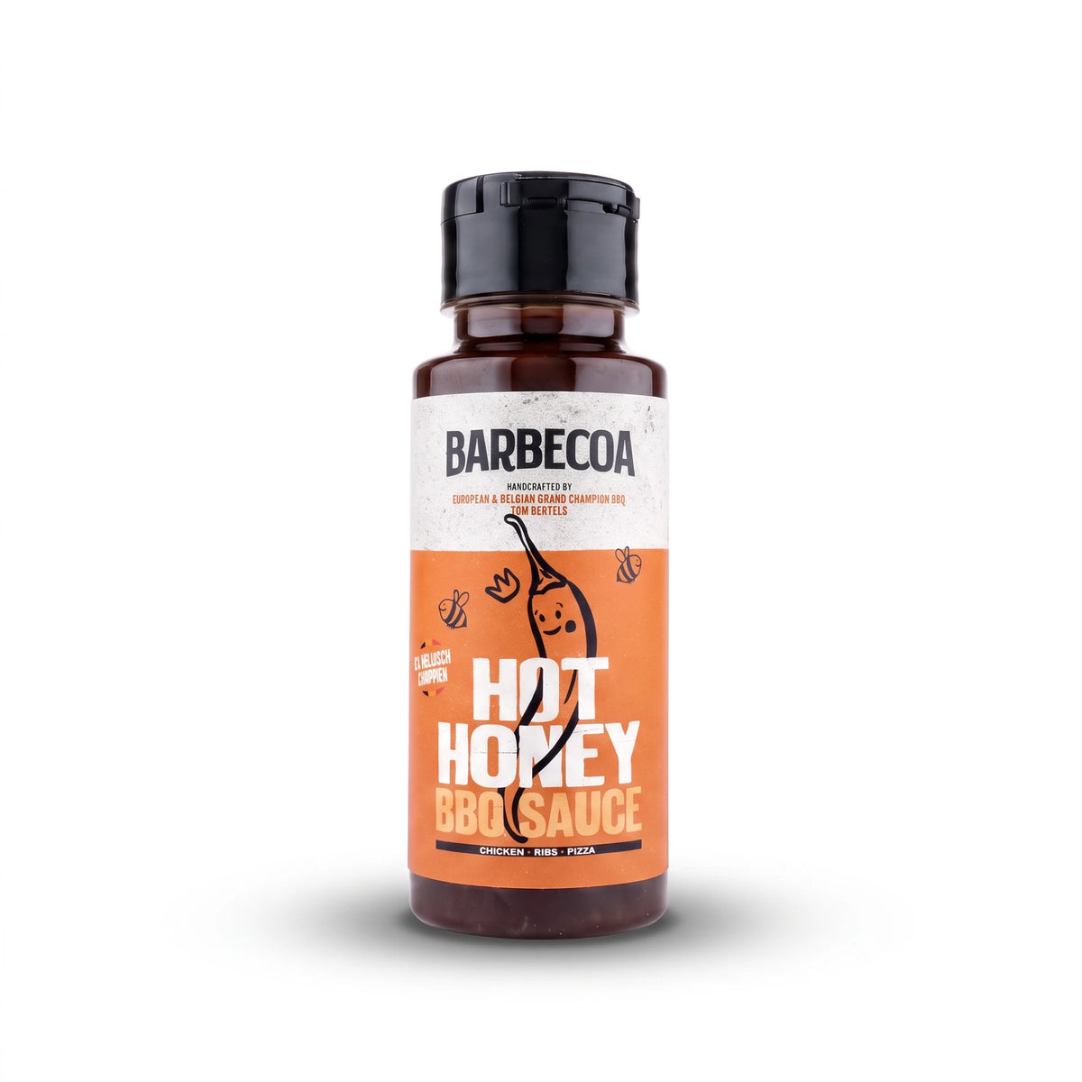Barbecoa Hot Honey BBQ Sauce fles