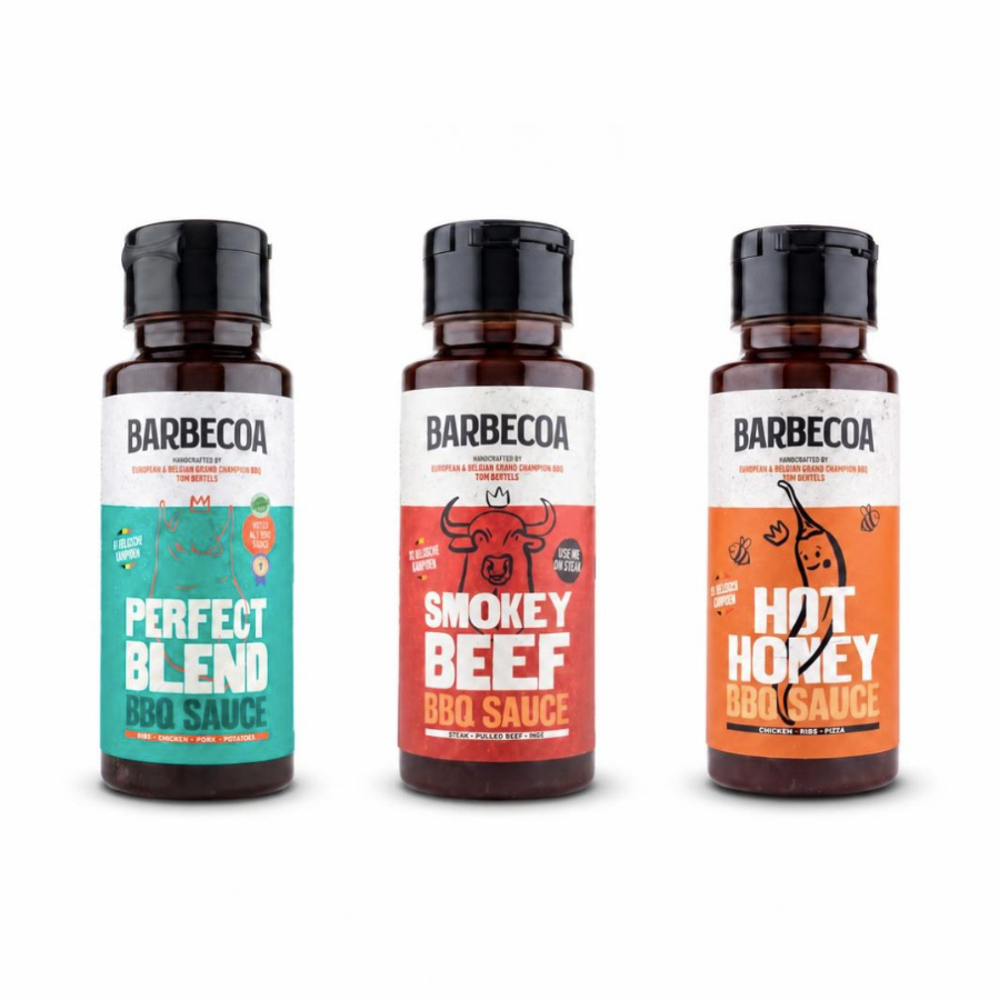 Bundel BBQ saus (3 x 250 ml)